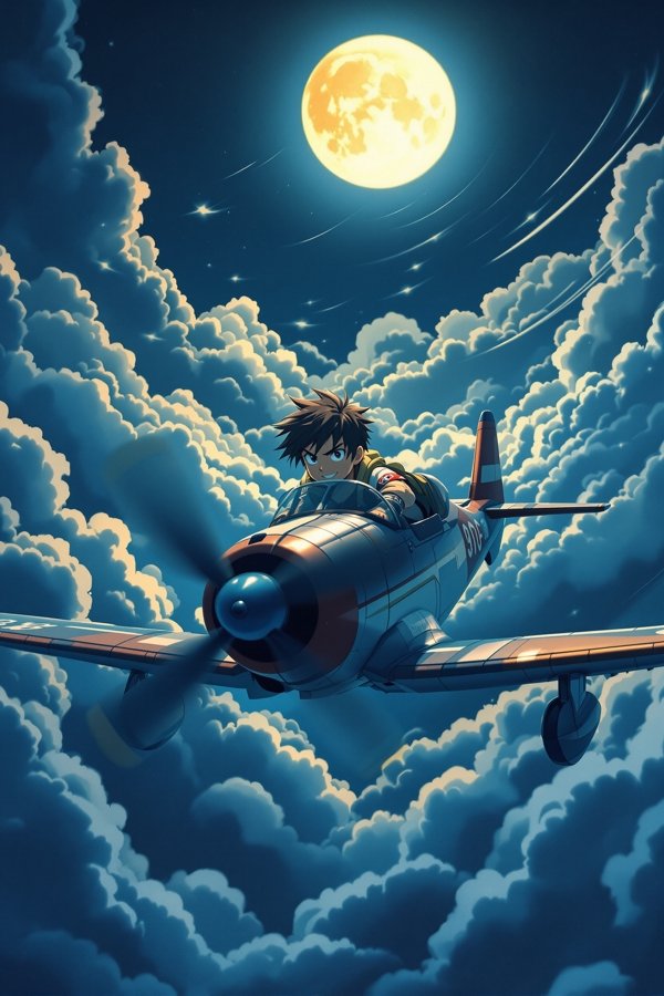 夜航少年